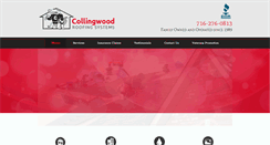 Desktop Screenshot of collingwoodroofingsystems.com